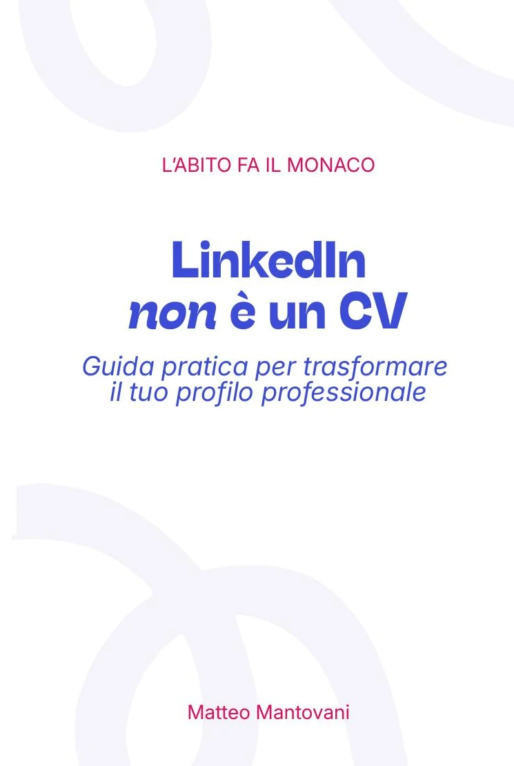 Copertina del libro LinkedIn non è un CV